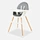Adjustable Solid Beech Children Dining Chair